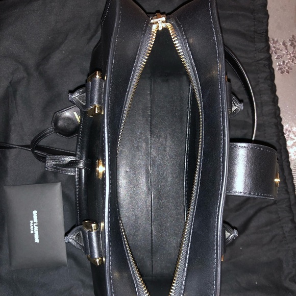 Yves Saint Laurent Baby Cabas bag- Black - Picture 2 of 5